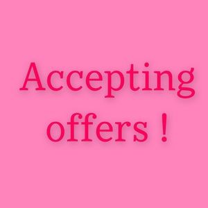 Now accepting offers!!